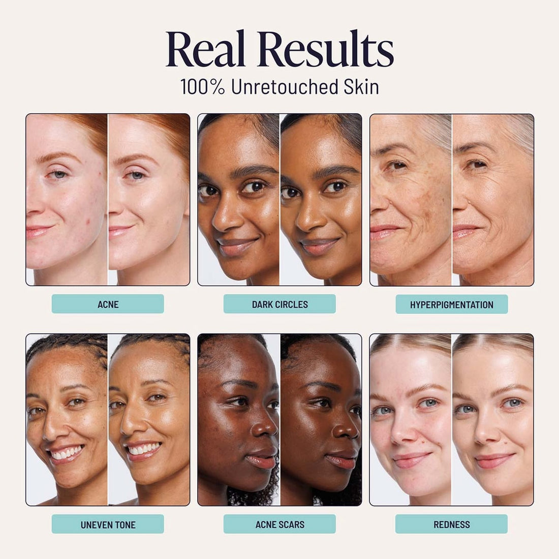 Real-Life Filter™ pigments