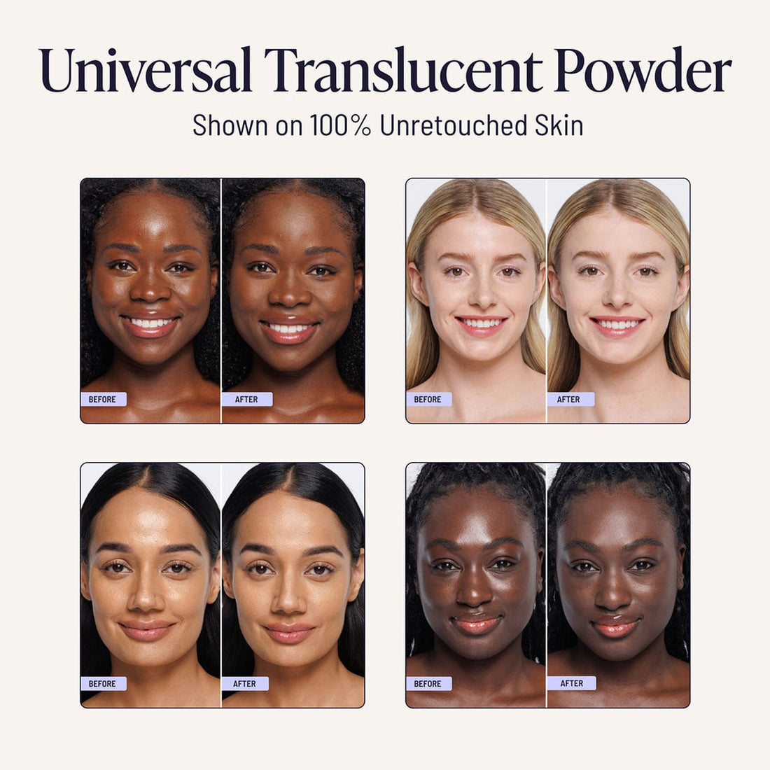 Universal translucent shade